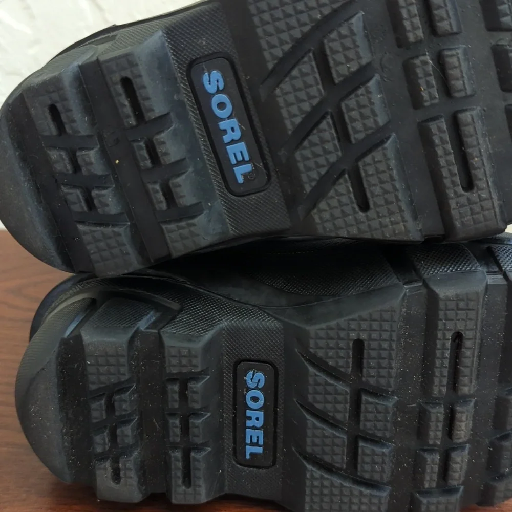 Sorel Toddler's Blue & Black Cub Snow Boots Size 9
